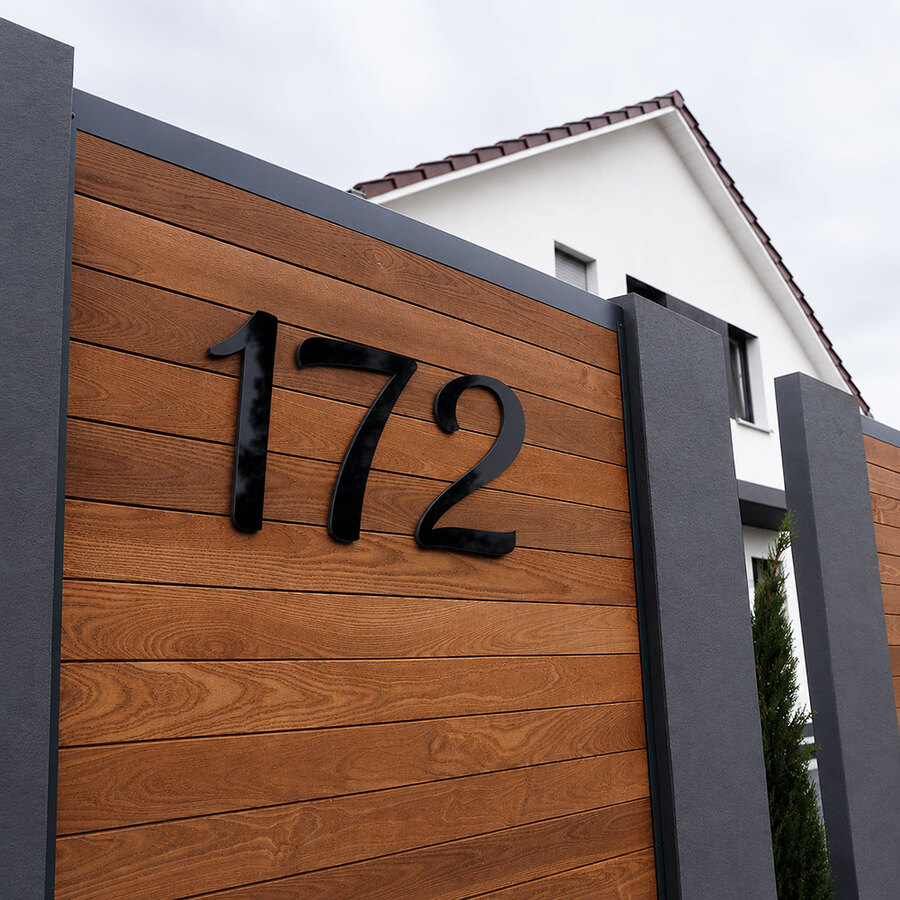 Large House Numbers and Letters - Tilt