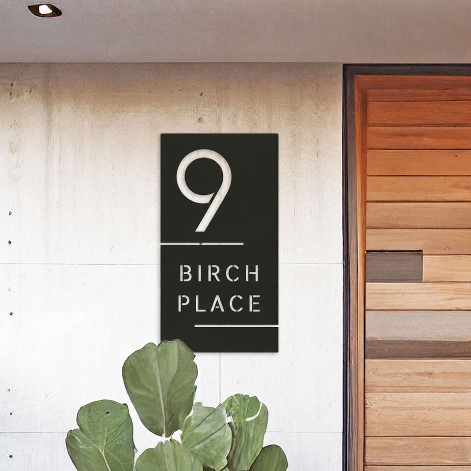 House Number Signs for New Builds in New Zealand: What to Know Before You Order