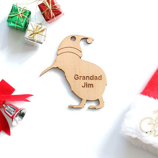 Personalised Christmas Kiwi - Small