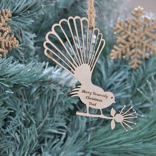 Christmas Fantail Tree Decoration